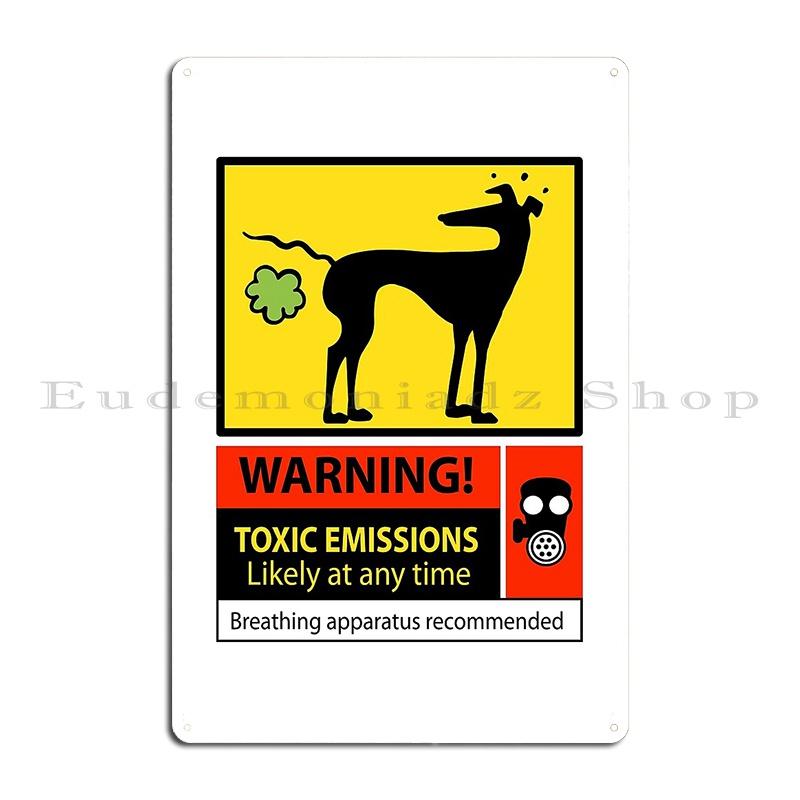 

Toxic Emissions Hazard Sign Metal Sign Designs Poster Wall Decor Funny PaintingTin Sign Poster 20x30cm