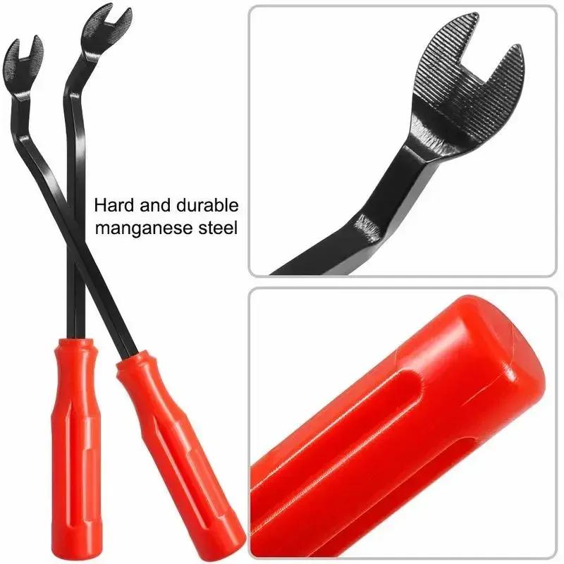 1Pc Car Fastener Removal Tool Trim Dash Removal Rivet Clips Car Door Panel Installer Cover Car Trim Screwdriver Repair Tools