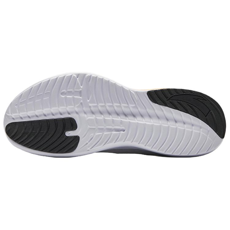 Anta Running Series Wind Speed Comfortable Non-Slip Durable Breathable Low-Top Training Sprinting Shoes Men Sneaker White Orange 912535561-3
