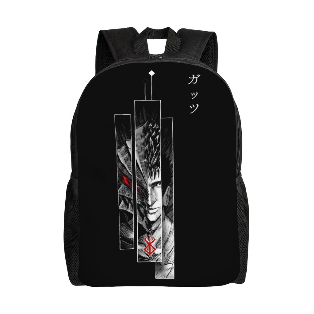 B-Berserkes Laptop Backpack Men Women Casual Bookbag for School College Student Adventure Bag