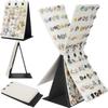 Badge Display Stand Felt Pin Organizer Enamel Brooch Storage Decorative Display For Pins Badges Collectibles And More Ideal For Home Office Or Gifts