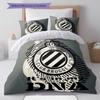 Club Brugge KV Pattern Bedding,Quilt Set Quilt Cover Pillowcase Home Birthday Gift(1 * Duvet Cover + 2 * Pillowcase, Without Core)