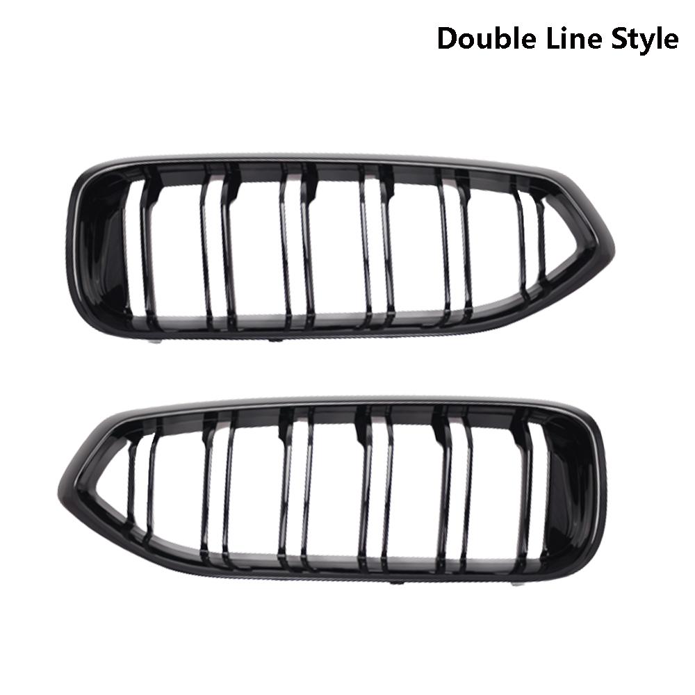 2PCS Car Kidney Hood Radiator Grille Diamond Styling Front Bumper Racing Grills For BMW Z4 G29 - 51138091295 51138091296