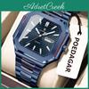 Brand Double Calendar Top New Watch Mens Waterproof Luminous Luxury Quartz Ultra Thin Square Watch