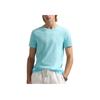 Polo Ralph Lauren Crew Neck Logo Short Sleeve T-Shirt Men tops Blue 710671438-407