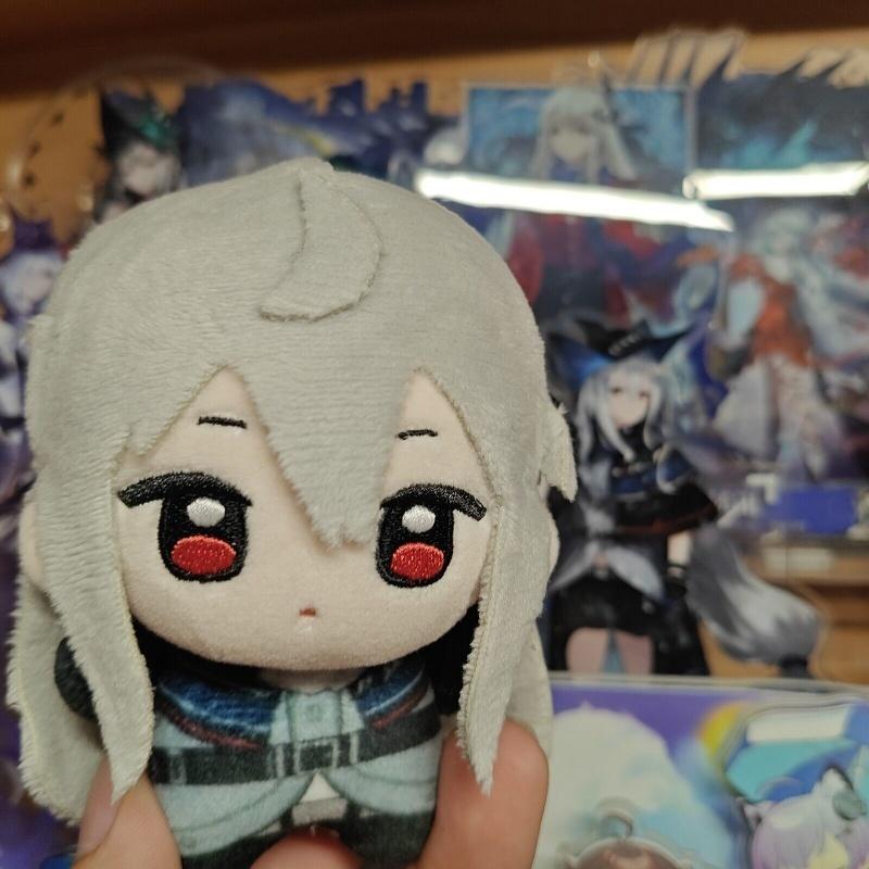 10cm Arknights Shu Pluche Pop Schattig Mini Knuffel Figuur Cosplay Decor Fans Cadeau