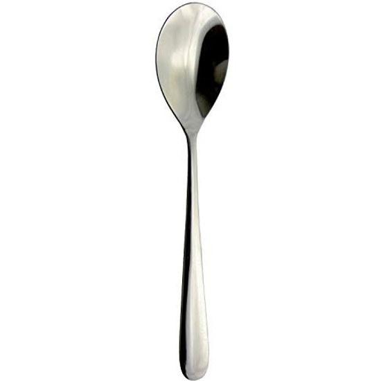 Naga Tsubame Sanjo Smooth Texture Curry Spoon 18cm Stainless Steel Made Japan #4400