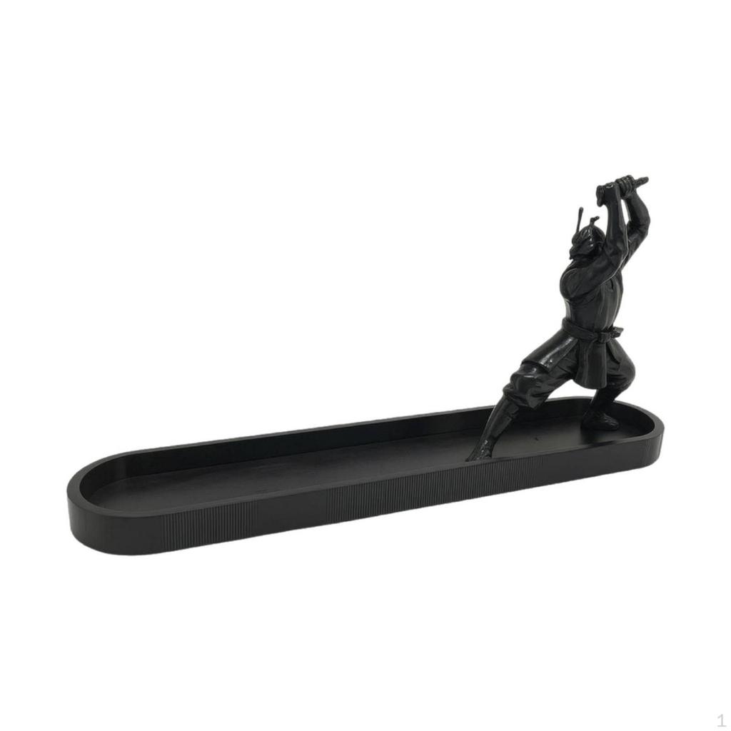 Scent Tray with Combatant Theme Holder Decorative for Battle Arts Enthusiasts, Meditation