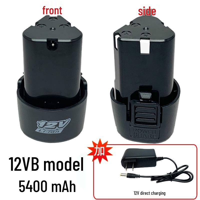 12V Cordless Electric Drill & Screwdriver with 16.8V Rechargeable Lithium Battery