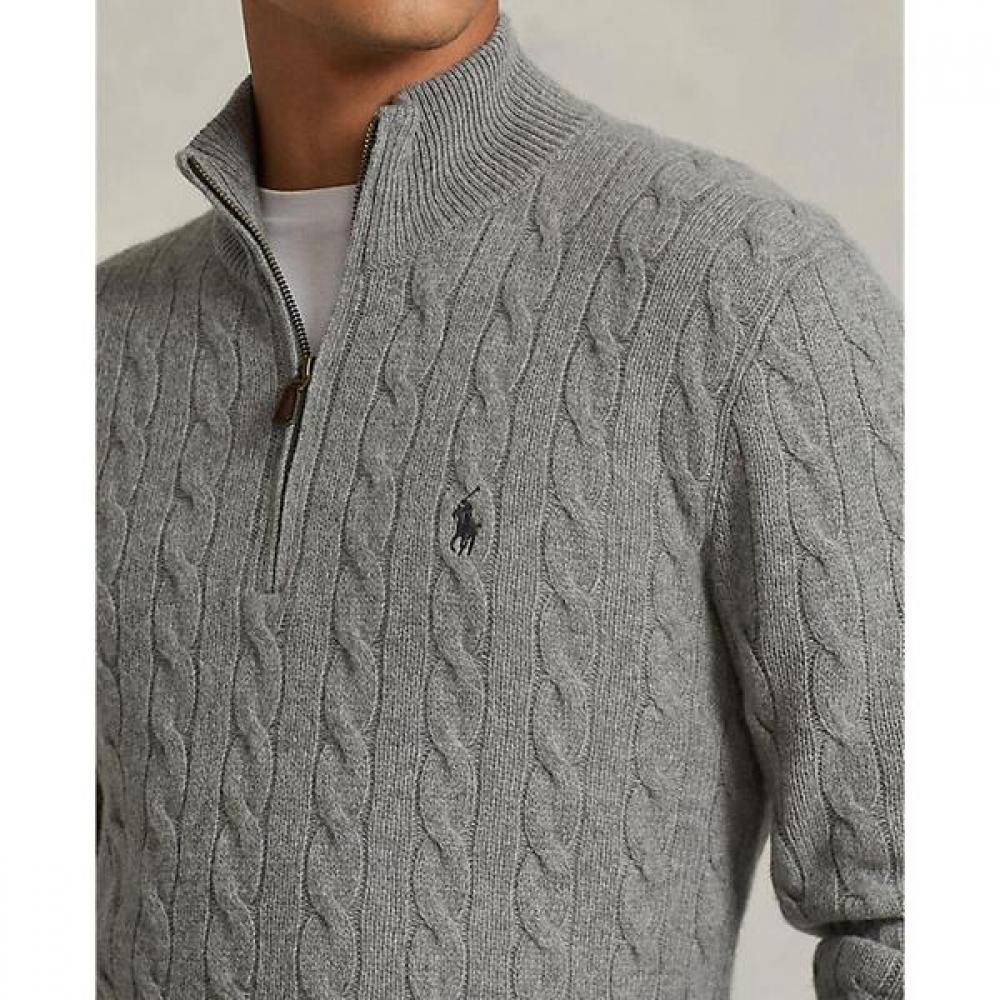 Polo Ralph Lauren Men S Cable Knit Wool caShmere Sweater mnpoSwe16821641020