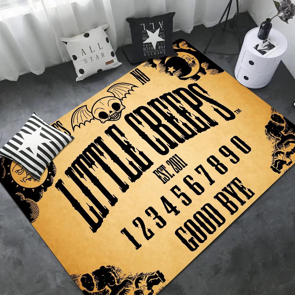 Ouija Board Long Rugs Nordic Style Home Doormat Bathroom-Toilet Mats Bedroom Bedside Area Rugs