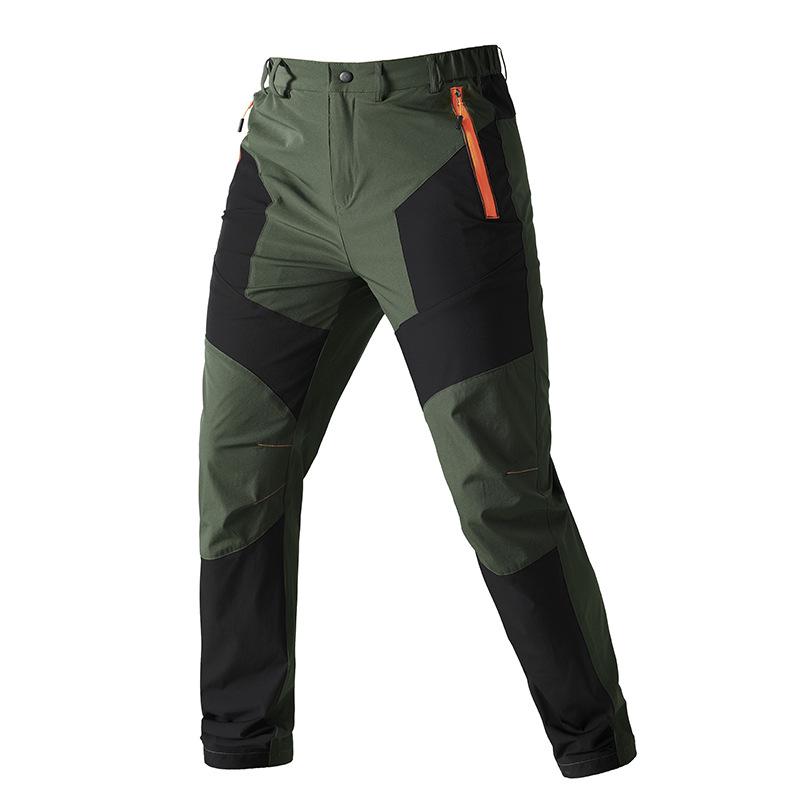 

Эластичные быстросохнущие ветрозащитные брюки прямого кроя больших размеров для повседневной носки 4XL