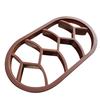 Cookie Oval Bread Molds Plastic DIY For Dough Breads Cutters 1Pc Press Bread Moulds