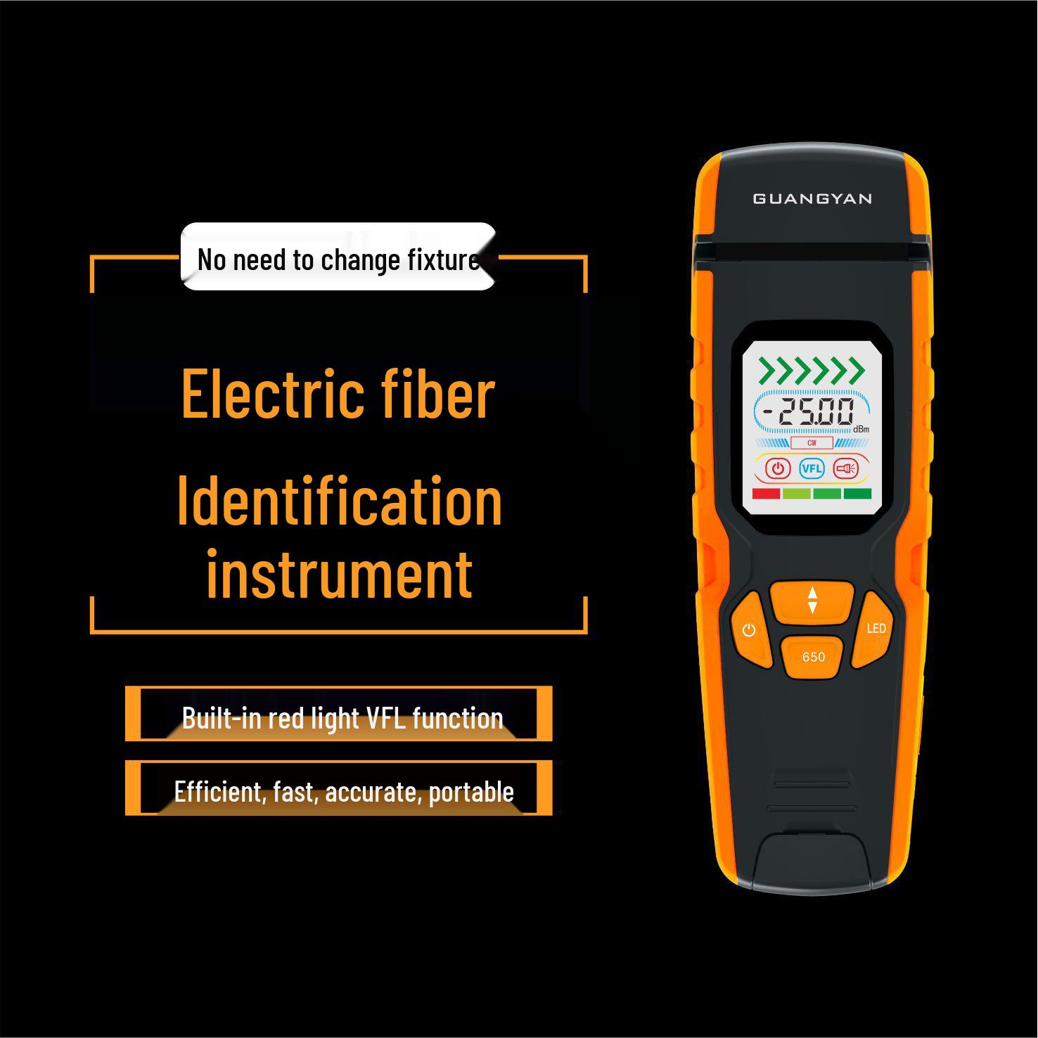 

Optical Fiber Signal Identifier & Direction Locator