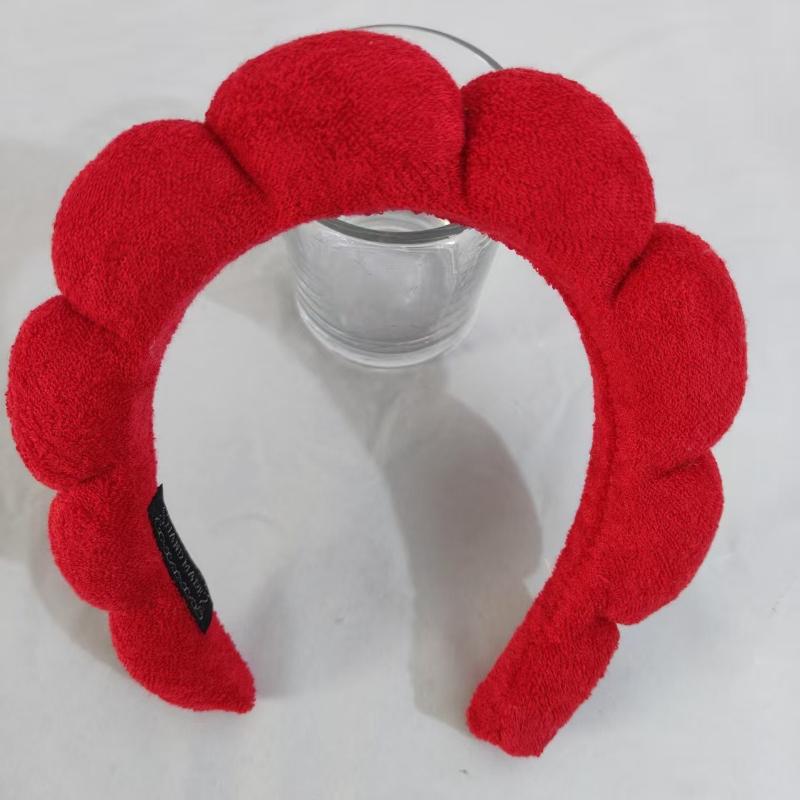 Cloud Stirnband Damen Gesicht waschen Make-up Sport Hoher Schädel Oberteil Schwamm Handtuchstoff Twist Haaraccessoires