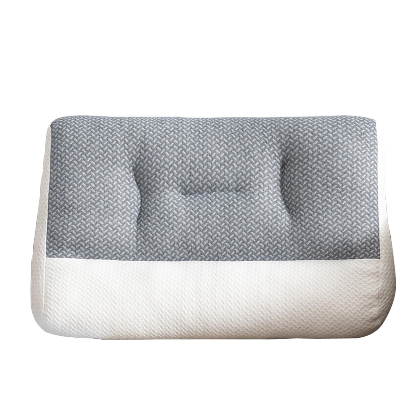 

Суперергономічна подушка, регульована ергономічна ортопедична подушка для ліжка, підходить для сну на боці, на спині, на животі, у всіх положеннях сну One Size білий