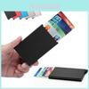 Men Women New Credit Id Card Holder Metal Card Case Travel Card Case Wallet