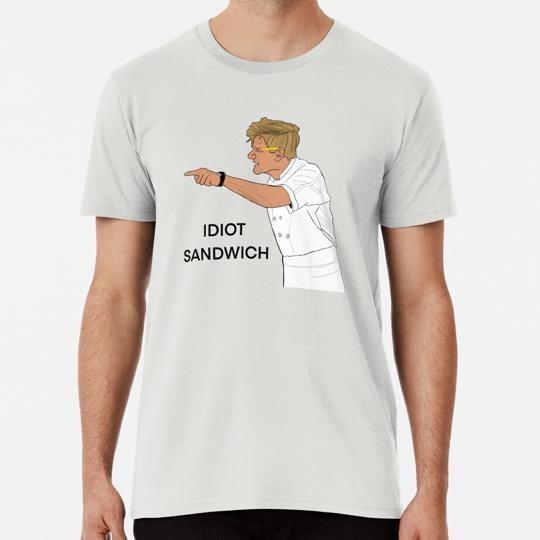 Футболка Гордона Рамзи  Идиотский сэндвич  S-5XL Сделано в США S