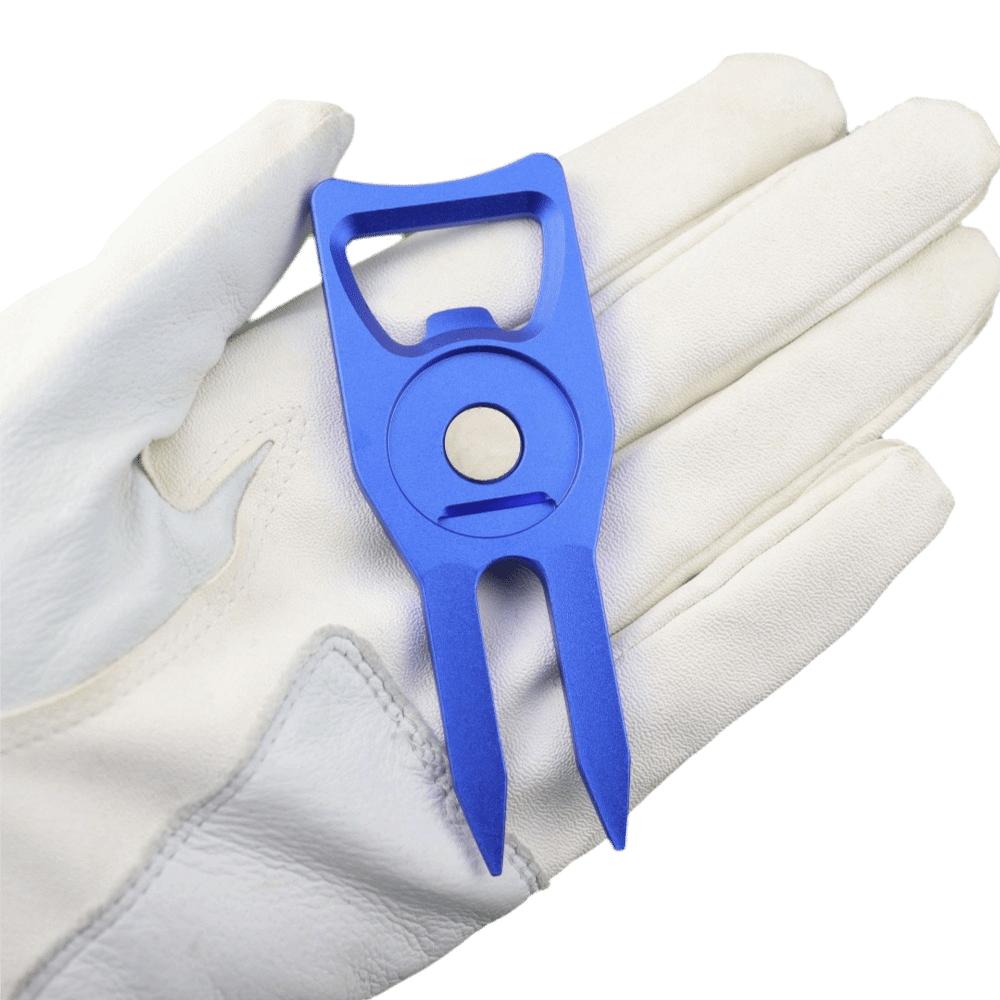 6-in-1 Golf Ball Fork Bottle Opener Golf Groove Cleaner Golf Fork Marker  Golfer Gift Box