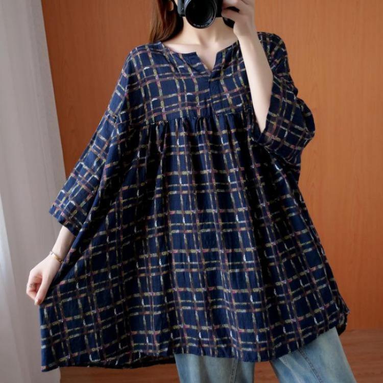 Korean Autumn Women Tops Plus Size Loose Comfortable Simple Johnature