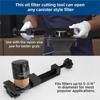 For Filter Up To 5-1/2" In Diameter Oil For Filter Cutting Tool, 66490 Oil For Filter Cutter, With One Set Of Nylon Vise Jaws