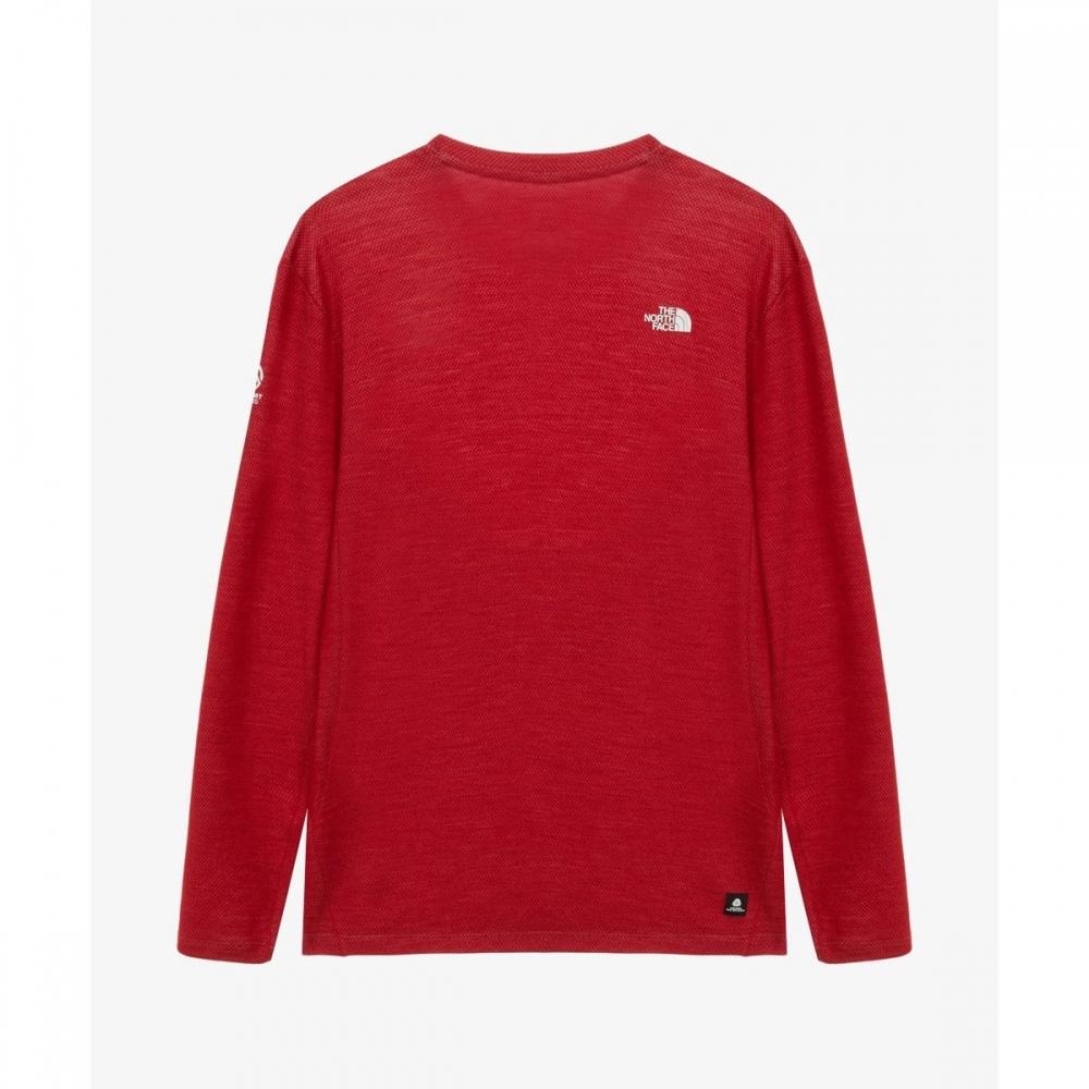 The North Face Ottar Base Long Sleeve Tee Nt7tr97c Red