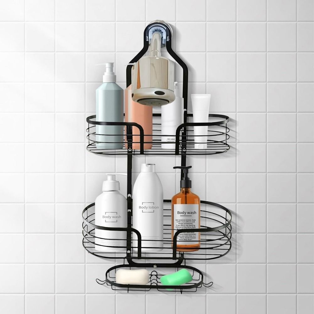 Rustproof Hanging Shower Basket Hooks Soap Holder Durable Soap Baskets  Shampoo