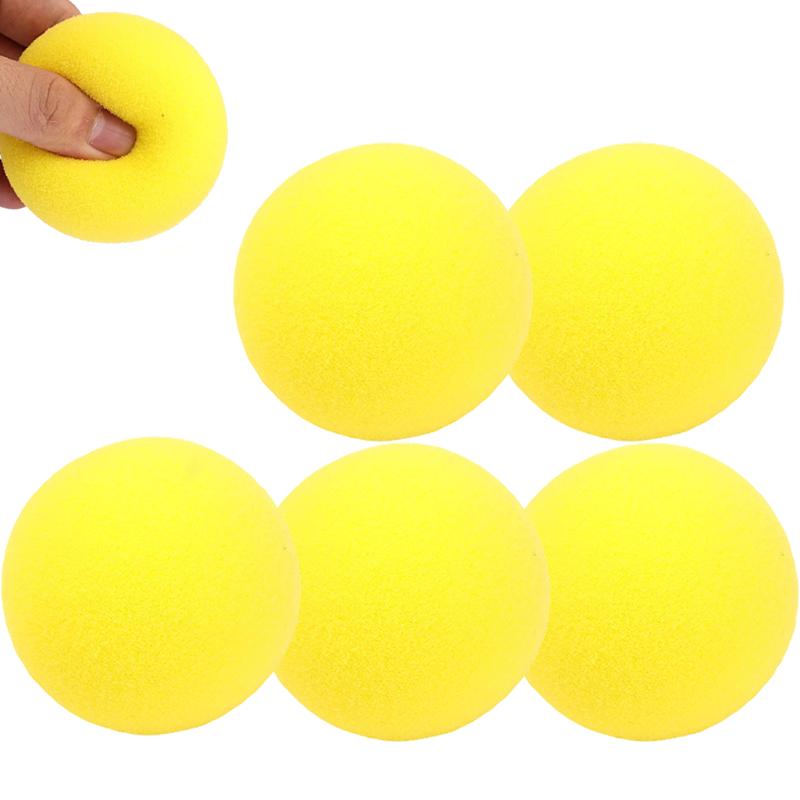 Badminton Trainer Ball for Wall Rebound Practice Solid Foam Training Ball Low Noise Indoor Swing Exercise Tool for Beginners