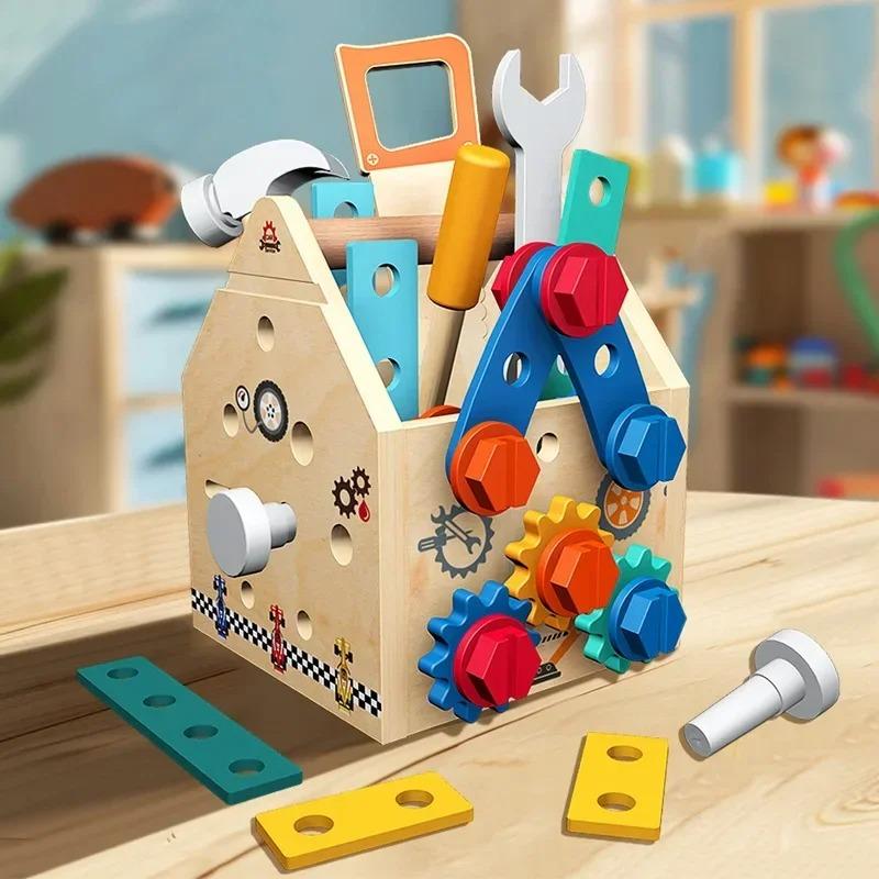Children's Simulation Toolbox Baby Puzzle Toys Repair Tool Set