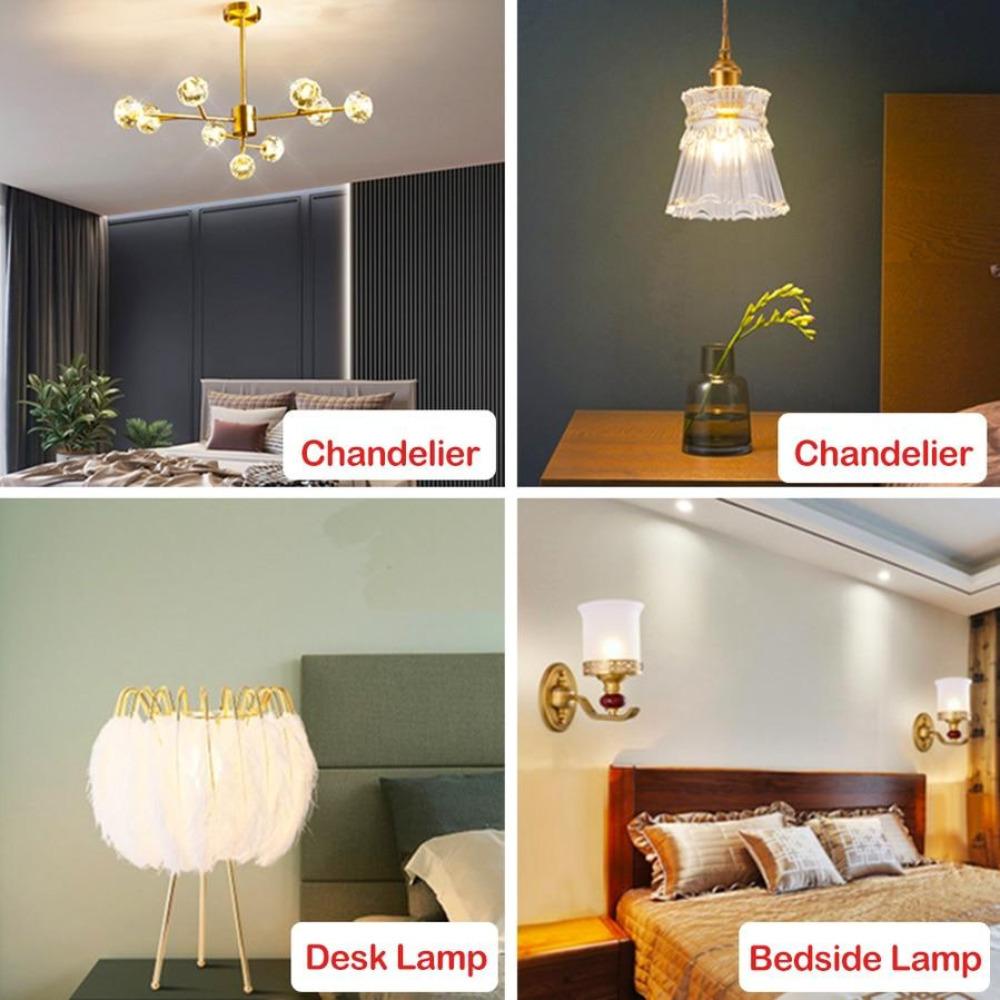 Led Corn Bulb Three-color Light E27 E14 Small Screw 12W 14W 16W 18W Corn Light Candle Bulb Household Chandelier