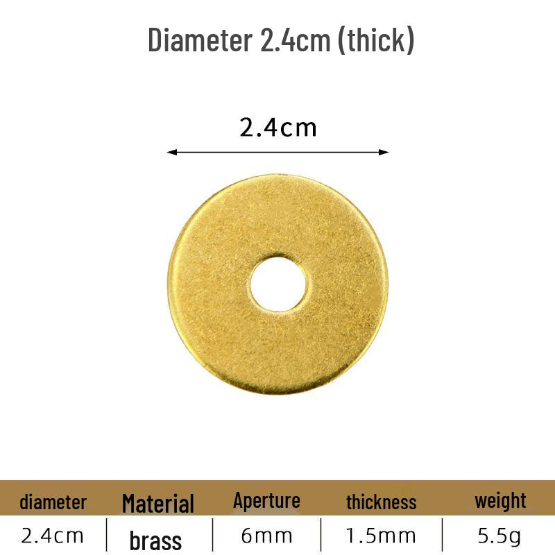 Vintage Brass Furniture Fittings: Antique Gasket, Flat Washer, Irregular Handle, and Base Plate Collection.