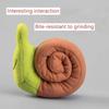 Snail Shaped Interactive Dog and Cat Toys Hide Treats Puzzle Mat for Mental Stimulation Fun Sniffing Game Pet Training Supplies