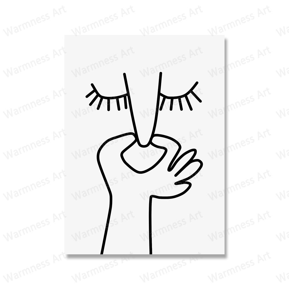 I Hate My Jobs Funny Toothbrush Toilet Paper Posters Print Humor Black White Quotes Canvas Painting Wall Art Bathroom Room Decor