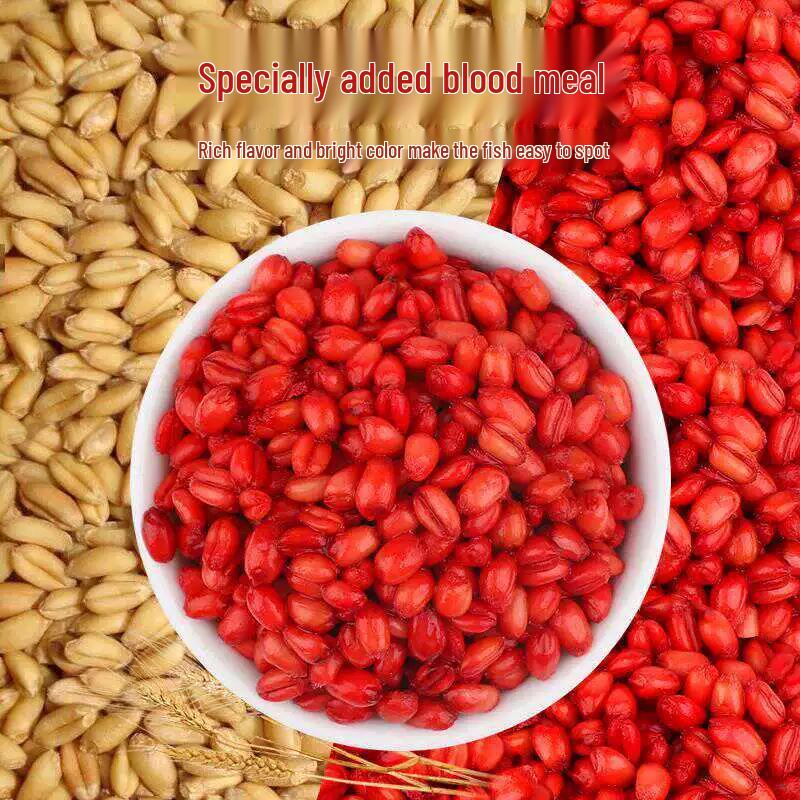 Universal Red Worm Fishing Bait Pellets for Crucian, Carp, and Grass Carp - Four Seasons Use