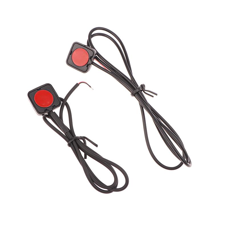 1Pc Push Button Pre-Wired Waterproof Mini Momentary Push Button On Off Switch With 50/70/90Cm Wires For Truck Boat Automotive