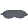 CHARM Made In Japan 100% Organic Cotton Eye Mask, One Size Fits All/Dark Gray, Sleeping, Travel, Blackout, Blindfold