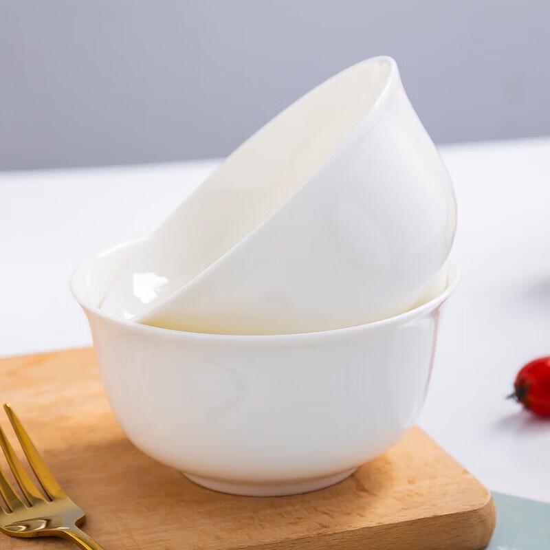 Huei Huang 4,5-Zoll Jingdezhen Knochenporzellan Reisschalen