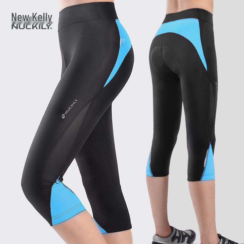

NUCKILY Women s Breathable 7-Point Cycling Pants for Spring/Summer L
