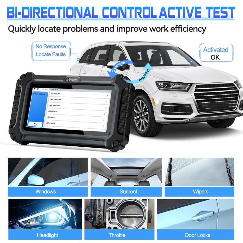 XTOOL InPlus IP500 For Buick/Chevrolet/Cadillac/GMC OBD2 Scanner Full Systems OBD2 Automotive Scanner Lifetime Free Update