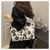 Fashion Large Capacity Tote Bag Women Shoulder Bag PU Leather Handbag Shopper Storage Bag