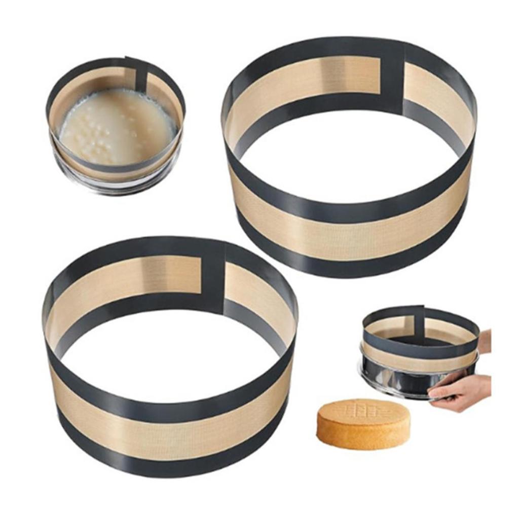 1 Sada Silikonové Pečicí Vložky Opakovaně Použitelná Pečicí Forma Nepřilnavé Potravinářské Silikonové Podložky Žáruvzdorný Talíř na Pečení Chleba pro Pečení Kuchyňské Nářadí