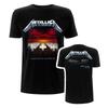 Metallica T-Shirt Master Of Puppets Tracks Album Rock New Black Official