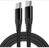 Double-ended Type-c PD Fast Charging Data Cable C to C 90 Degree Elbow 60W Notebook Computer Mobile Phone Charging Cable