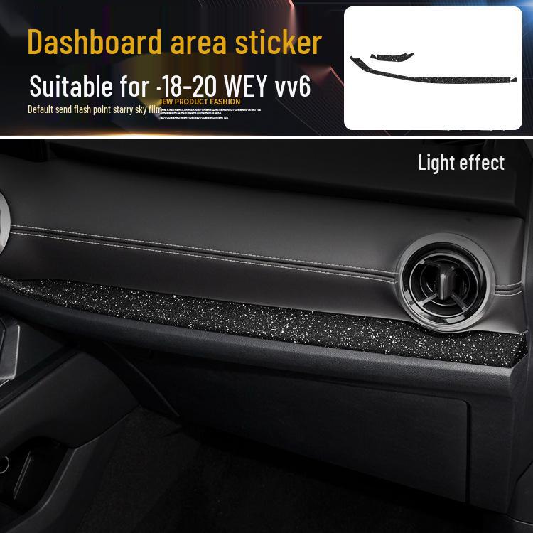 Starry Sky Glitter Film for WEY VV5/VV6/VV7S Interior Decoration