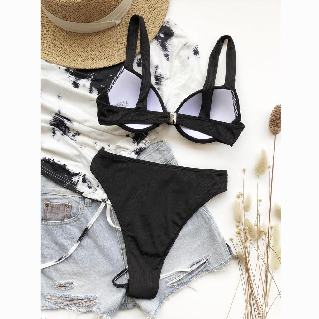 Hohe Taille Bikini Push-Up Badeanzug Weibliche Bikini Set Sexy Frauen Bademode Biquini Badeanzug Badeanzüge Bademode