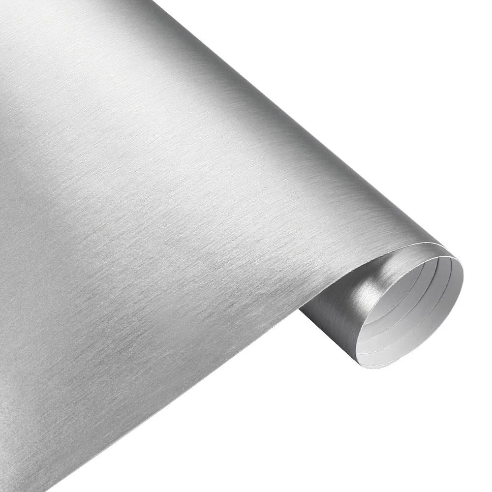 

20*100cm Car Tinting Vinyl Wraping Film Chrome Brushed Ice Film Waterproof Vehicle Body Interior Decoration Sticker Accessories