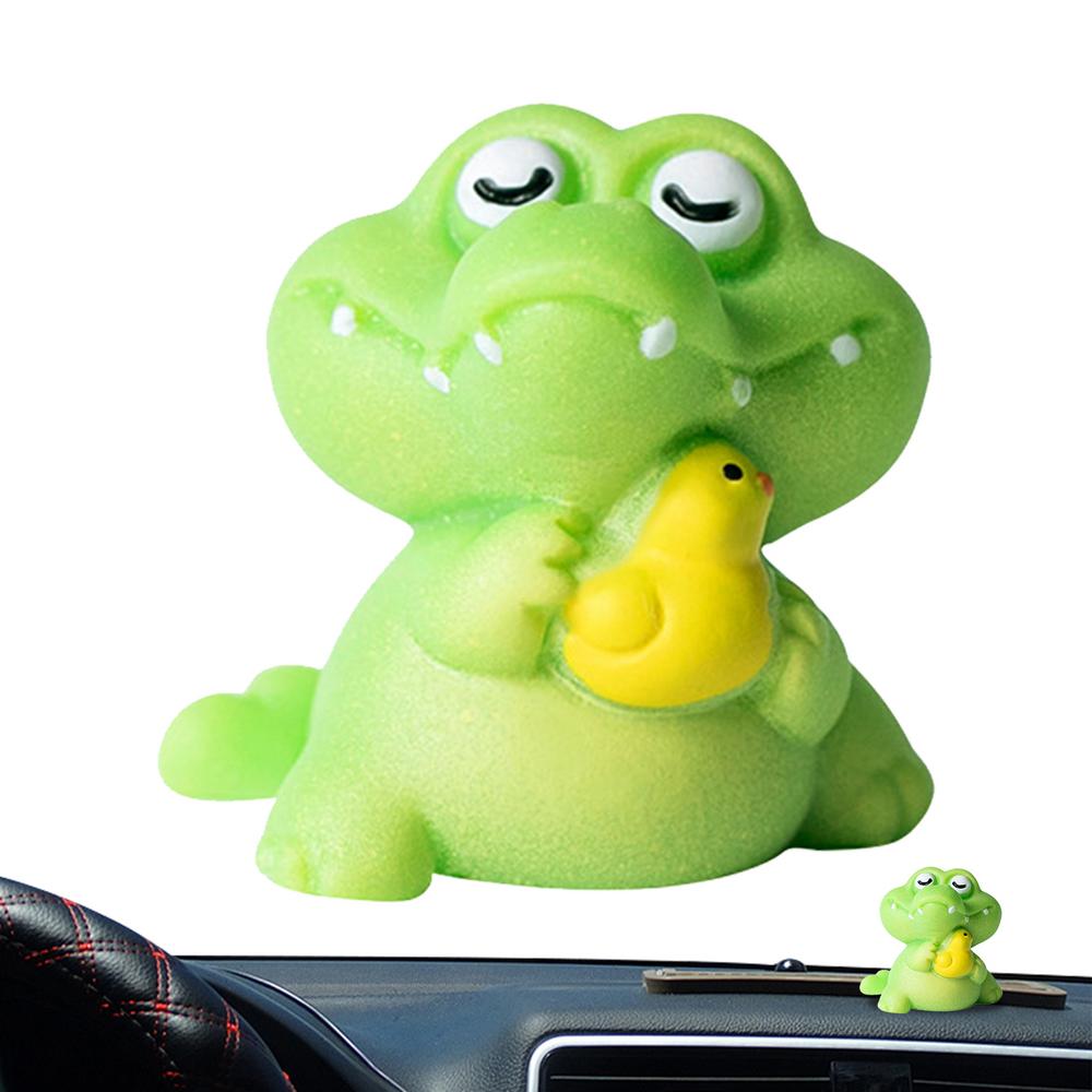 Small Animals For Car Dashboard Cute Cartoon Auto Dashboard Animals Figure Decor Exquisite Vivid Cartoon Car Interior Dashboard