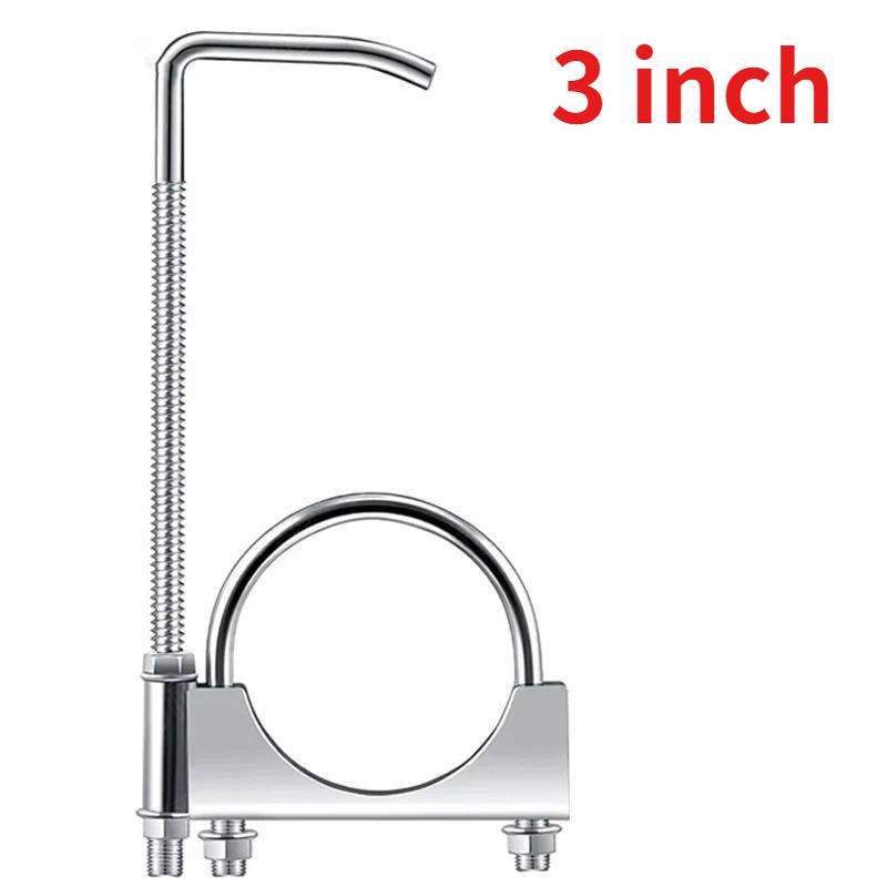 Automobile Exhaust Clamp Hook 2.5Inch Exhaust Hanger Rear Muffler Hanger Car Tool