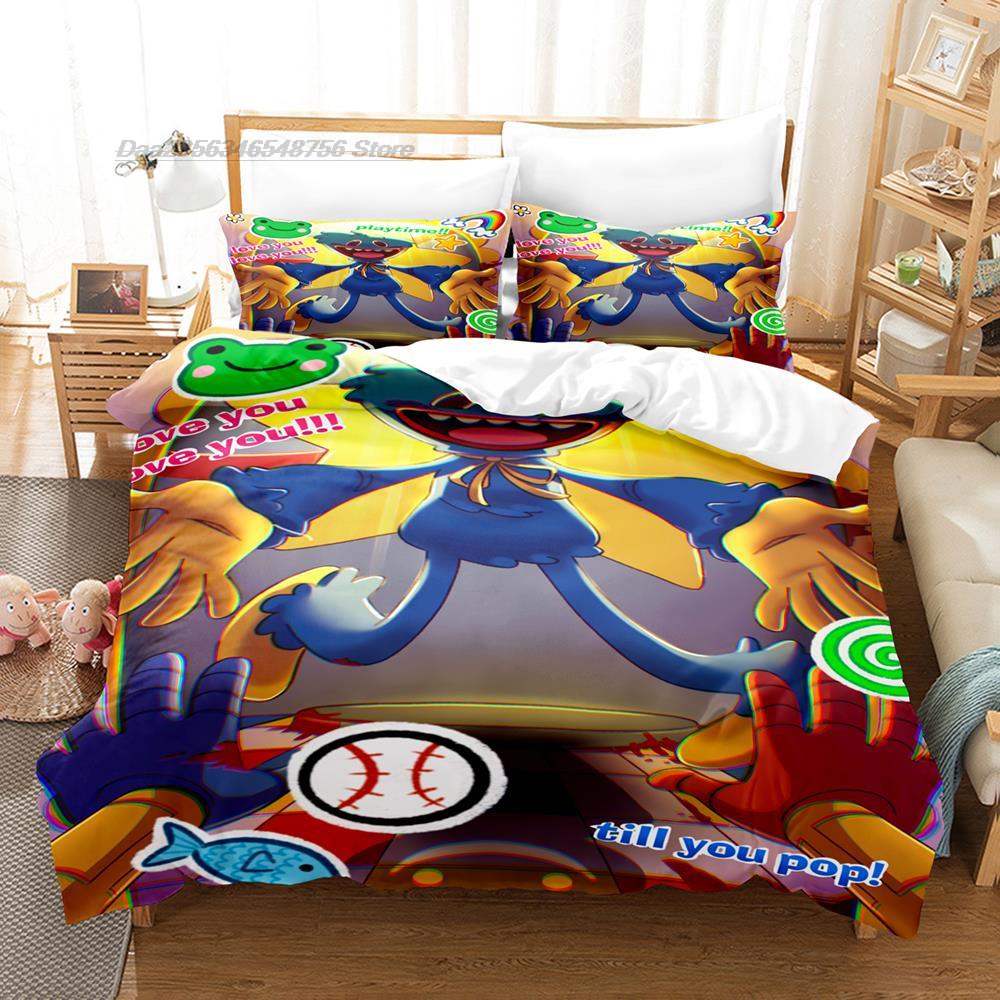 Sundrop Fnaf Bettwäsche-Set Einzelbett Twin Full Queen King Size Bettwäsche-Set Jugendzimmer Laken-Set 3D-Druck Bettlaken-Set