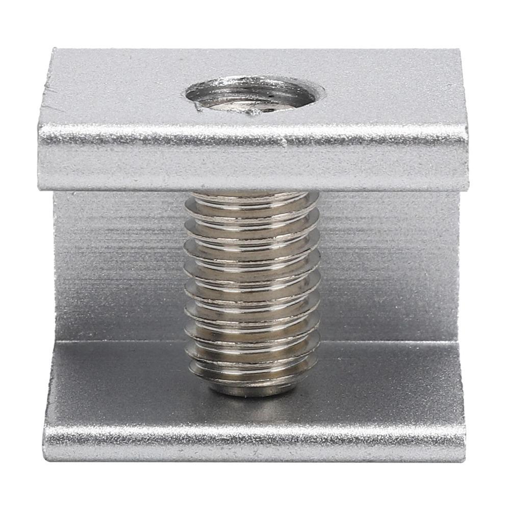 Aluminum Window Safety Lock Silver Sliding Window Stopper Adjustable Sliding Window Lock Home